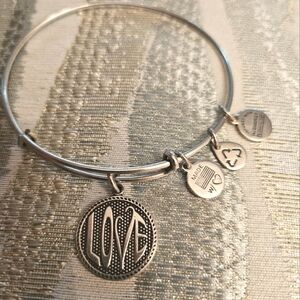 Love bracelets Alex and Ani freshly polished